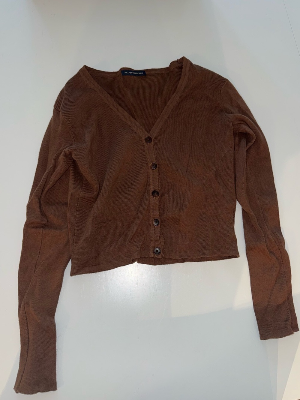 Brandy Melville Brown Button Women's Sweater